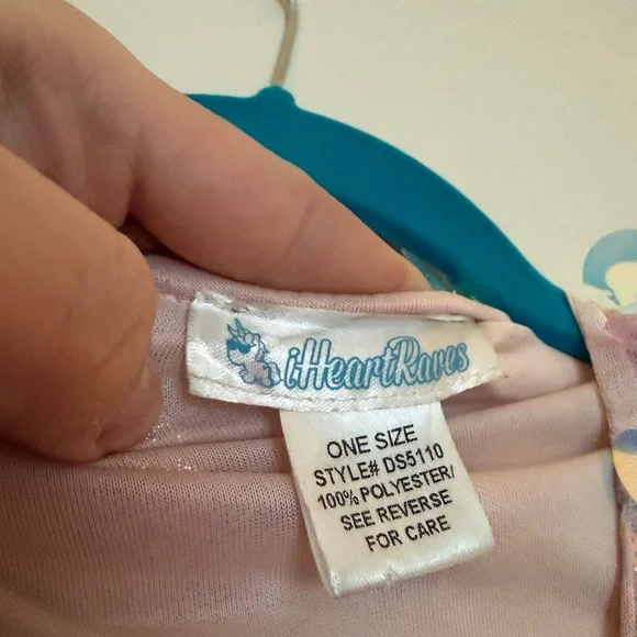 I Heart Raves pink mermaid sequin kimono one size - Picture 3 of 6